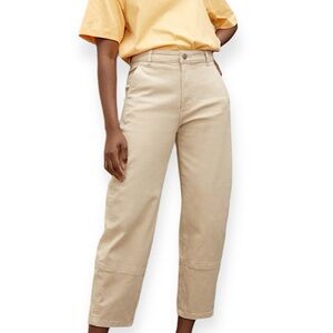 Everlane The Barrel Utility Cotton Twill Jean Pants